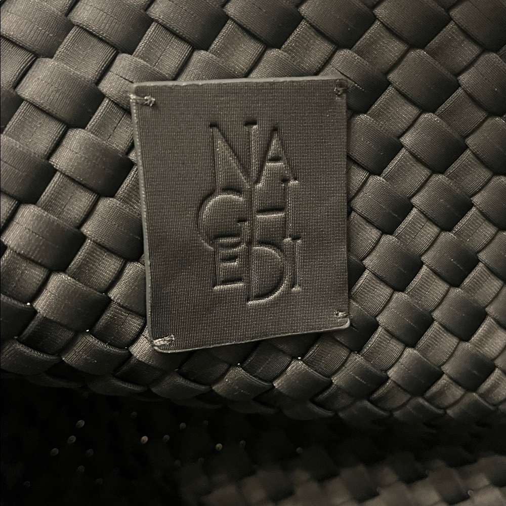 Naghedi St. Barths Large Tote bag. Ash. Charcoal gray. New with tags. - Picture 4 of 6